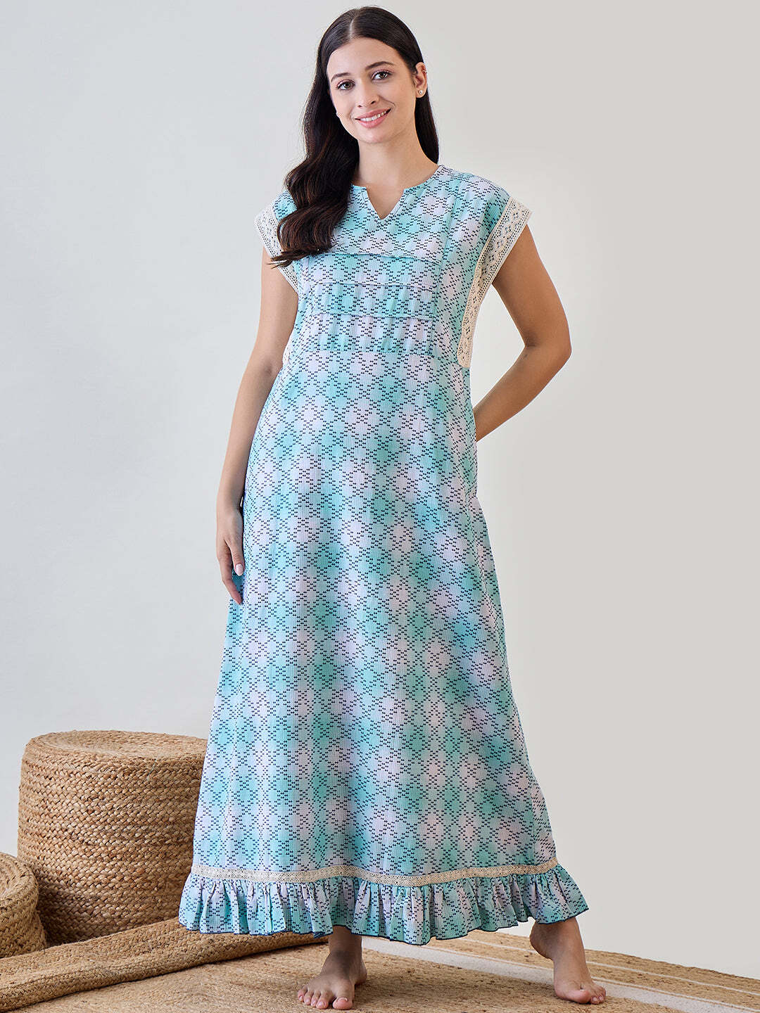 Cotton Night Gown in Mumbai at ₹ 500 ₹ 2,500 Pc by Cherry