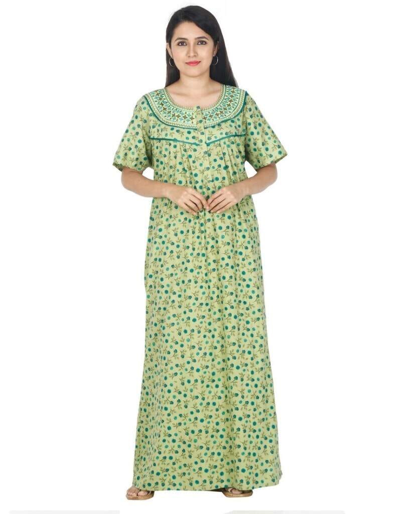 Cotton Nighty in Hyderabad at ₹ 200 Pc by NAVYA NIGHTIES Justdial