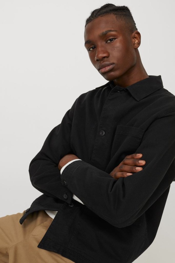 Cotton Twill Shirt Jacket 0966526002 in 