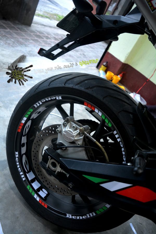 Cr BENELLI 600i Rim Sticker Kit in Latur at ₹ 1,340 Unit by