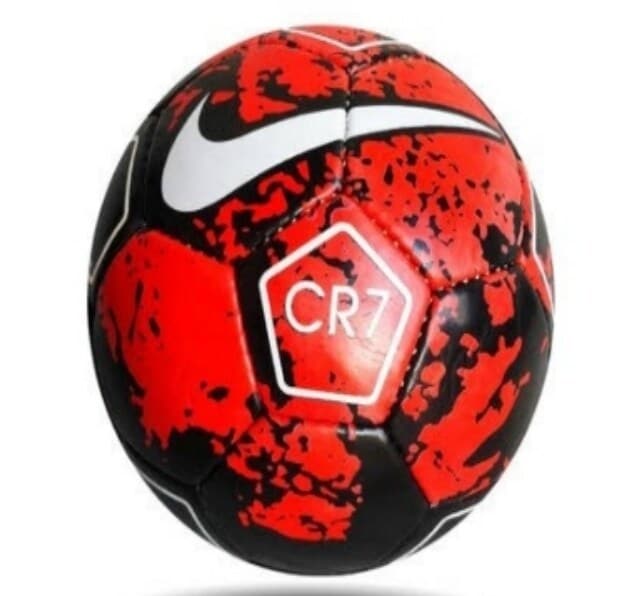 CR7 Red And Black Pvc Football Size 5