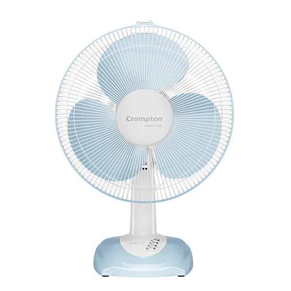 Crompton Hiflo Wave Plus Electric Fans (400 mm, Powder Blue)