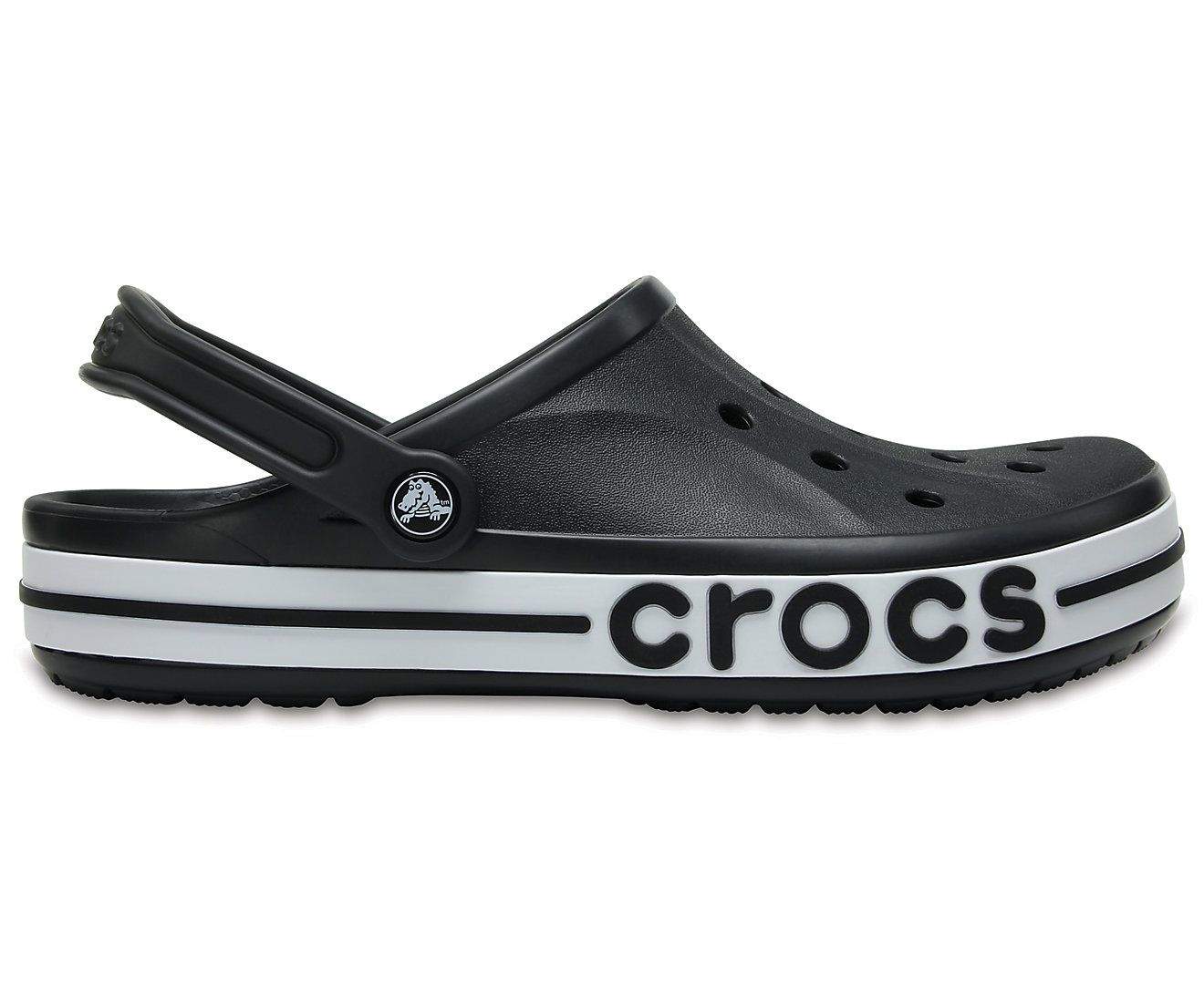 Crocs Bayaband Black/White Unisex Clog [205089-066] in Delhi at