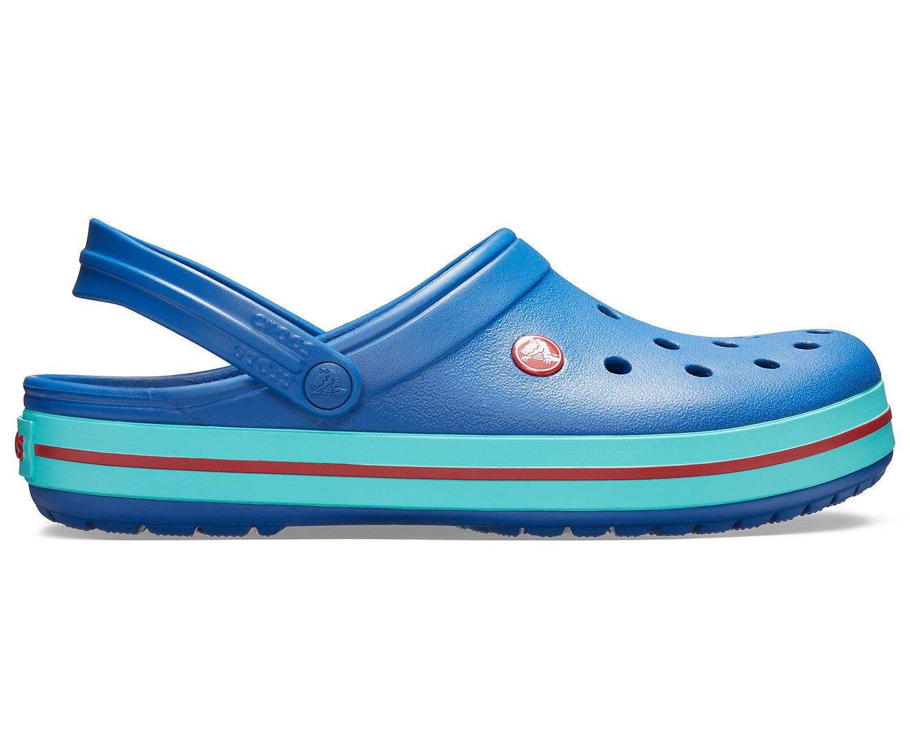 Crocs Crocband Blue Jean/Pool Unisex Clog [11016-4IO] 11 in Delhi