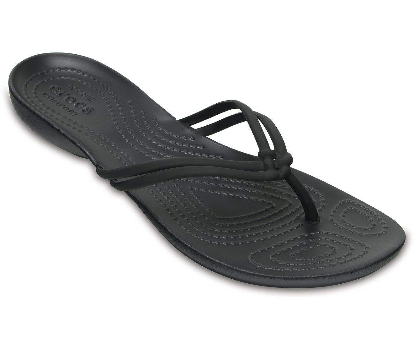 Crocs Isabella Black Women Flip [204004-060] in Delhi at