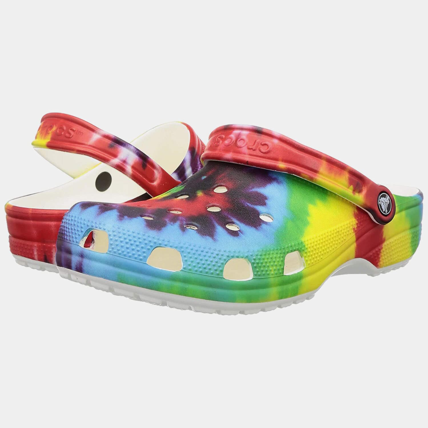 Crocs Kadee Flat W Printed Womens Slipper Leopard/Gold in Guwahati