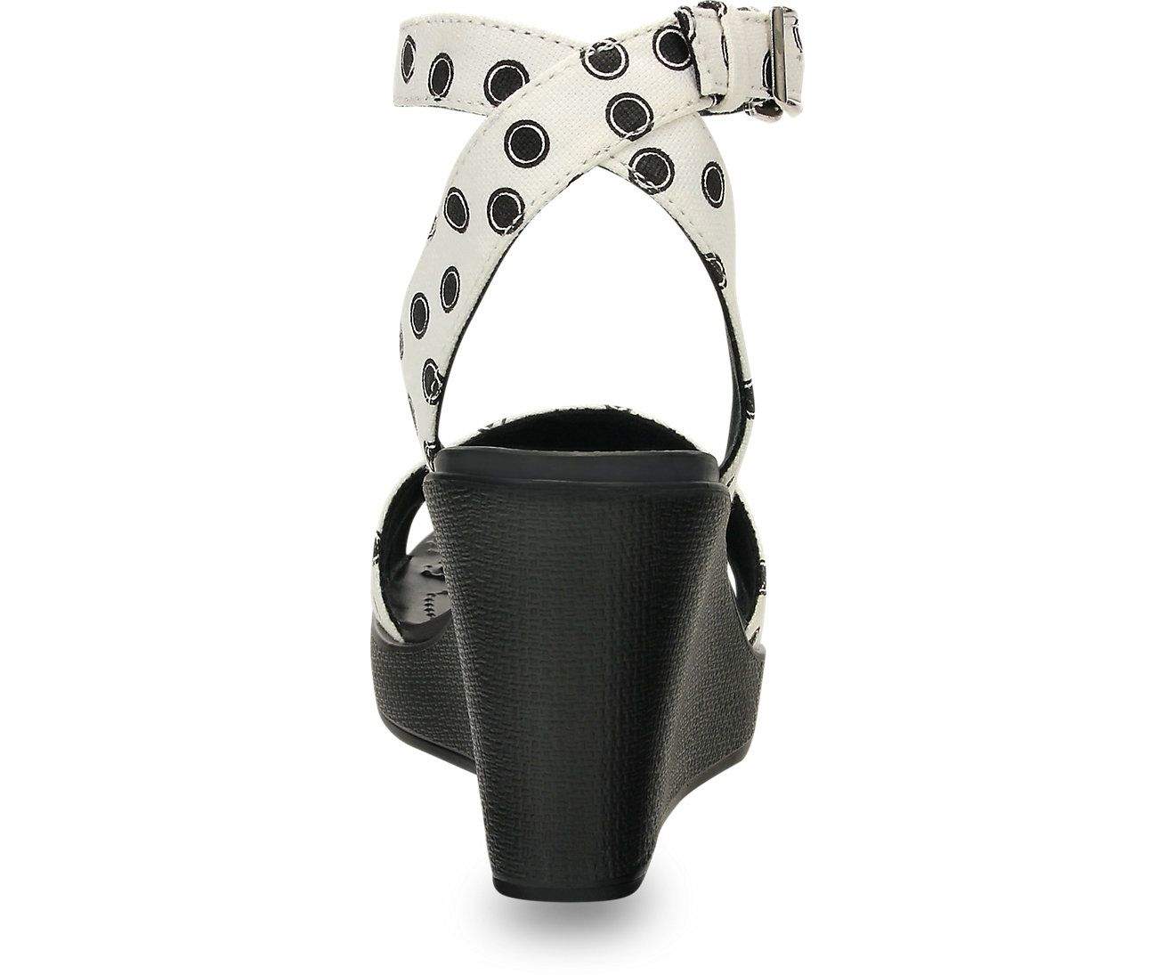 Crocs Leigh Graphic Black/White Women 