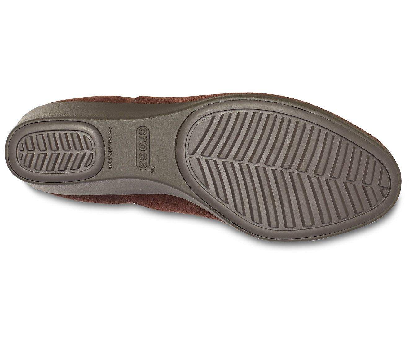 Crocs Leigh Wedge Chelsea W Espresso Women Boot [205338-206] in