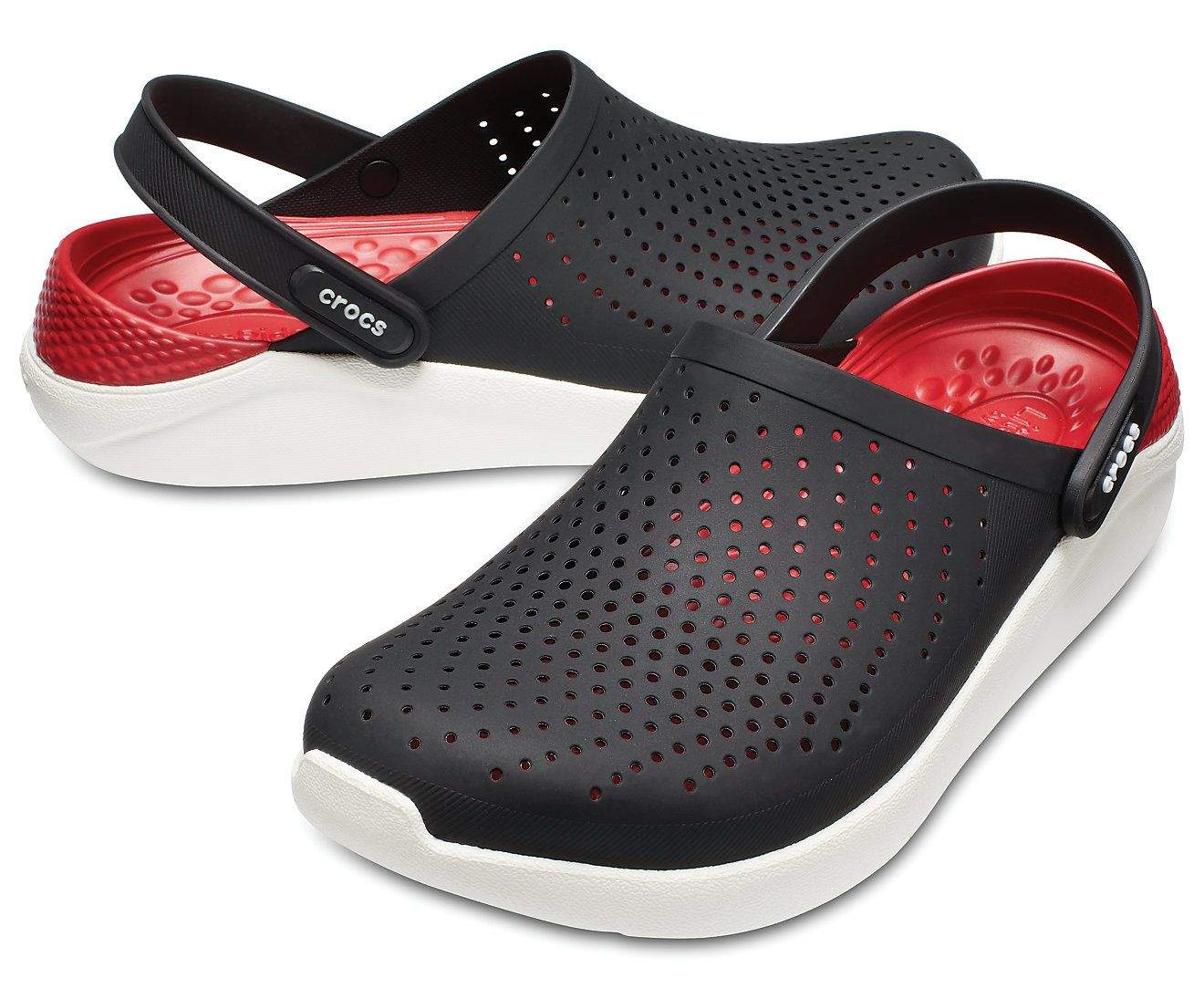 Crocs Literide Bulk Crocs Shoes Crocs LiteRide Black/White Unisex