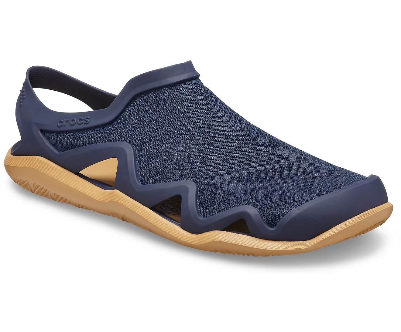 Crocs 205701 Mens Swiftwater Mesh Wave (Navy, Tan) in Pune at
