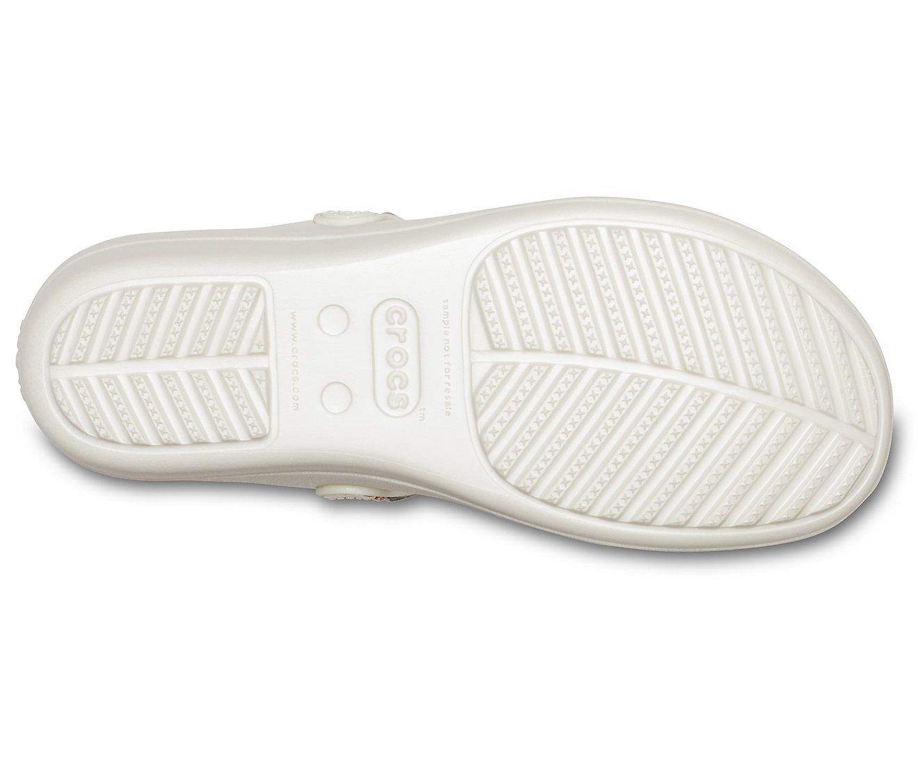 Crocs Sanrah MetalBlock Multi Rose Gold/Oyster Women Flip [205470