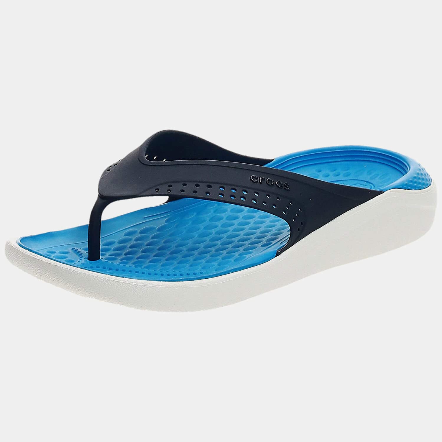 Crocs Unisex Adult Literide Flip Flops Thong Sandals Blue in Delhi
