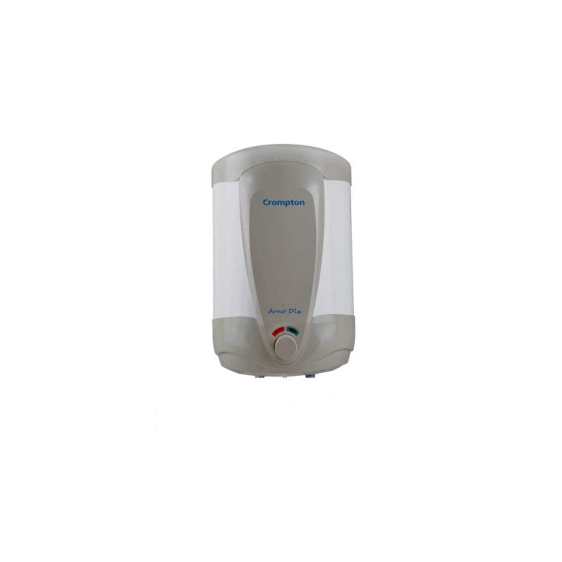 Crompton Arno DLX ASWH1415 15 ltr 2000-Watt Storage Geyser (White, Grey) in  Agra at best price by Yashu Enterprises - Justdial