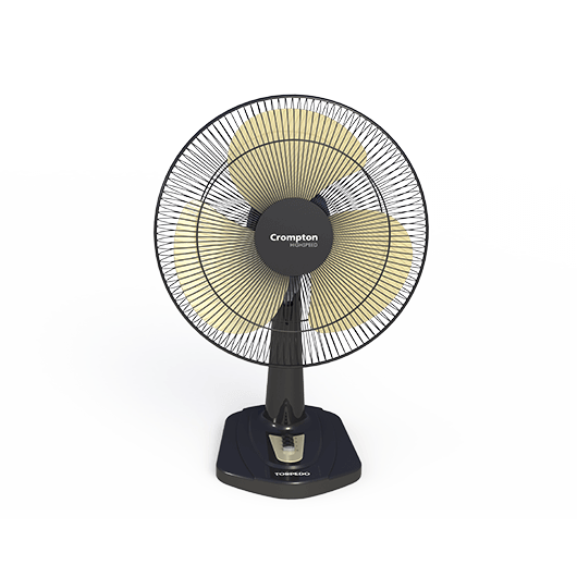 Crompton SDX Black Gold Table Fan 
