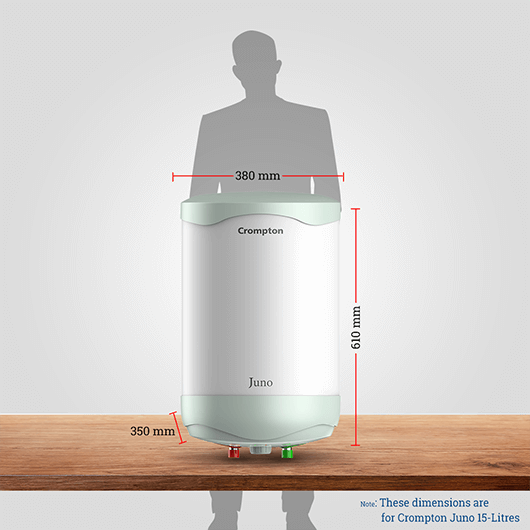 Crompton ASWH 2215 Juno Storage Water Heater in Ludhiana at best price by  Satnam Pumps u0026 Electricals - Justdial