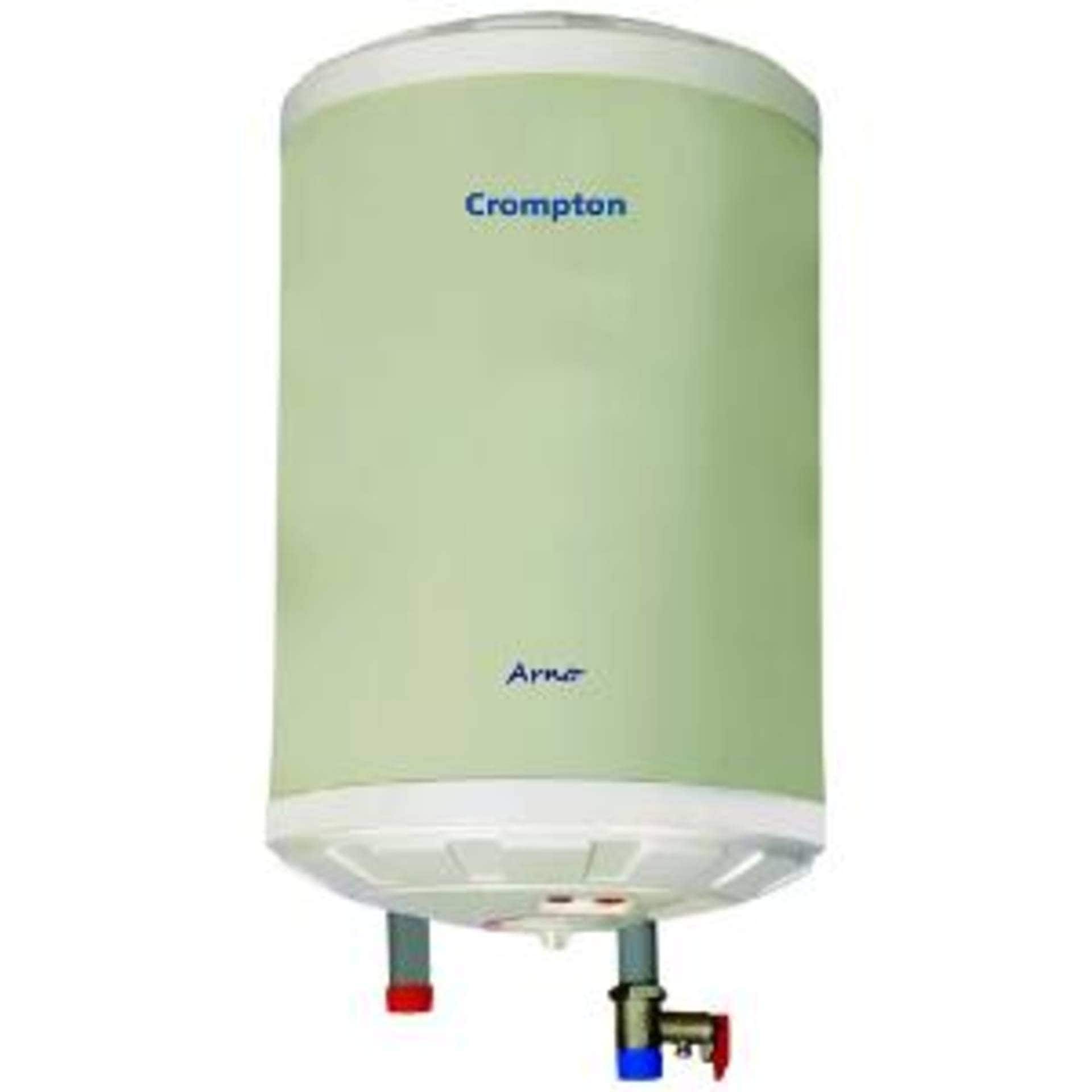 Crompton ASWH610A 10 ltr Star Storage Water Geyser (White) in