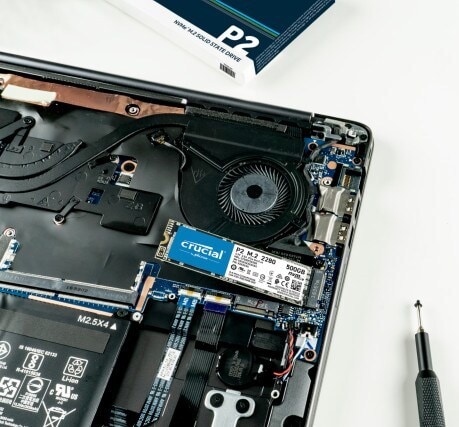 Crucial P2 PCIe 2280 SSD (500 GB, CT500P2SSD8) in Delhi at