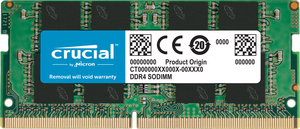 Crucial 8GB DDR4-2666 SODIMM Ram in Gwalior at ₹ 2,242 Unit by