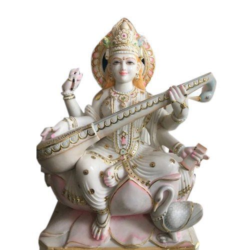 Marble Saraswati Statue in Jaipur at ₹ 8,000 ₹ 60,000 Pc