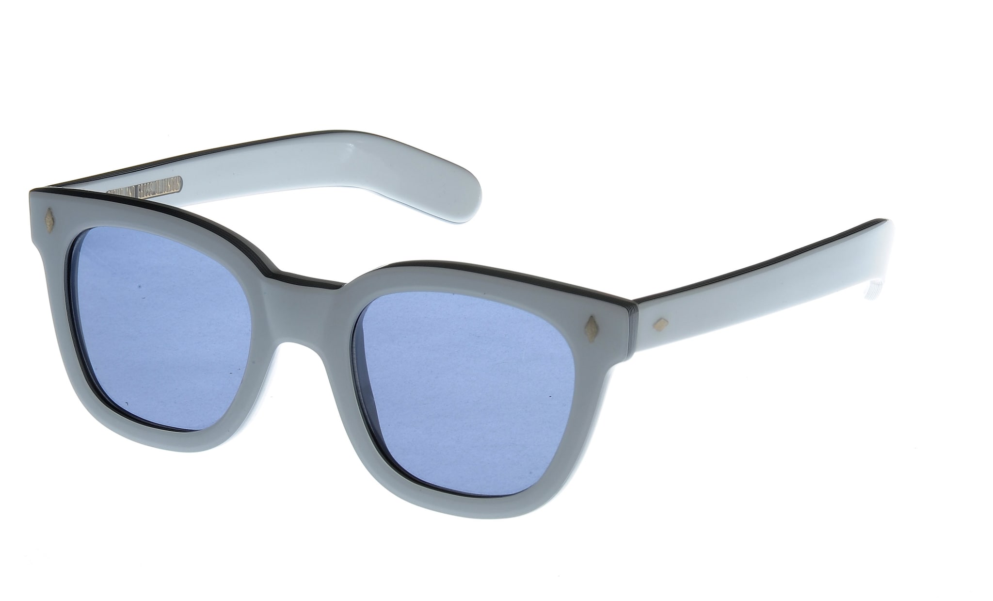 Buy Cutler And Gross 0850 White Stripe Sunglass Online - Best 