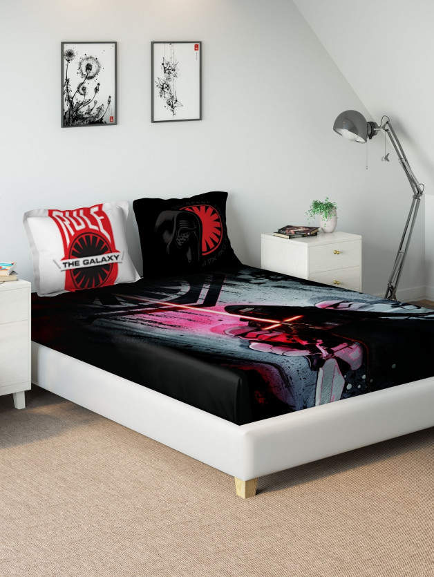 D'Decor 100247 Cotton The Star Wars Kyl Bed Sheet Set (Double