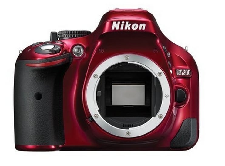 Buy Nikon D5200 24.1 MP Digital SLR Camera Body Only (Red), Memory
