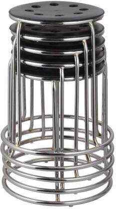 Da URBAN Contemporary Ottoman Stool (Black) (Set Of 5) in Delhi at