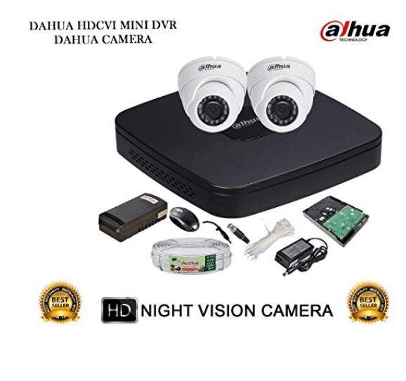 Dahua HDCVI DH-HCVR4104C-S2 4CH DVR Dahua HDCVI DH-HAC-HDW1000RP