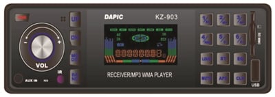 Buy Dapic Single Din Mechless Usb/Sd/Fm Car Dvd Player [KX 903