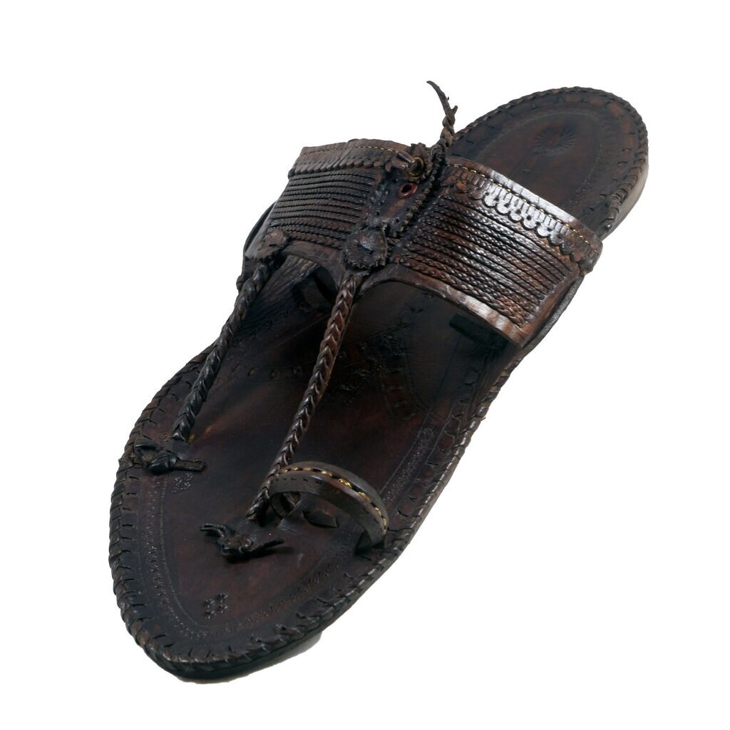 Dark Brown Wire Stitched Mens Kolhapuri Chappal in Mumbai at best price by  vhaan - Justdial