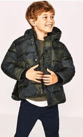 Dark Green Kids Stylish Puffer Jacket in Delhi at ₹ 500 Pieces