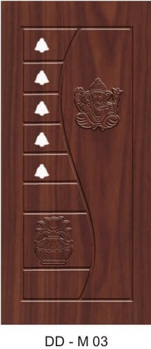 DD-M01 Wooden Pooja Room Door in Hyderabad at ₹ 11,900 Unit by