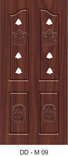 DD-M09 Wooden Pooja Room Door in Hyderabad at ₹ 11,900 Unit by