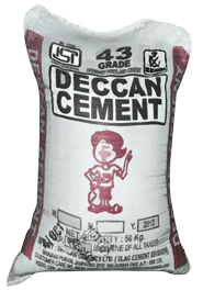 Deccan 43 Grade Ordinary Portland Cement (OPC 43)