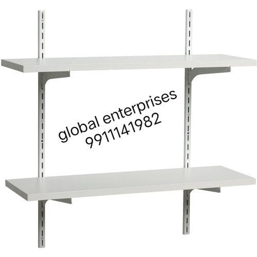 Wall Mounted Decorative Wooden Rack, Shelves, Brown, 300mm x