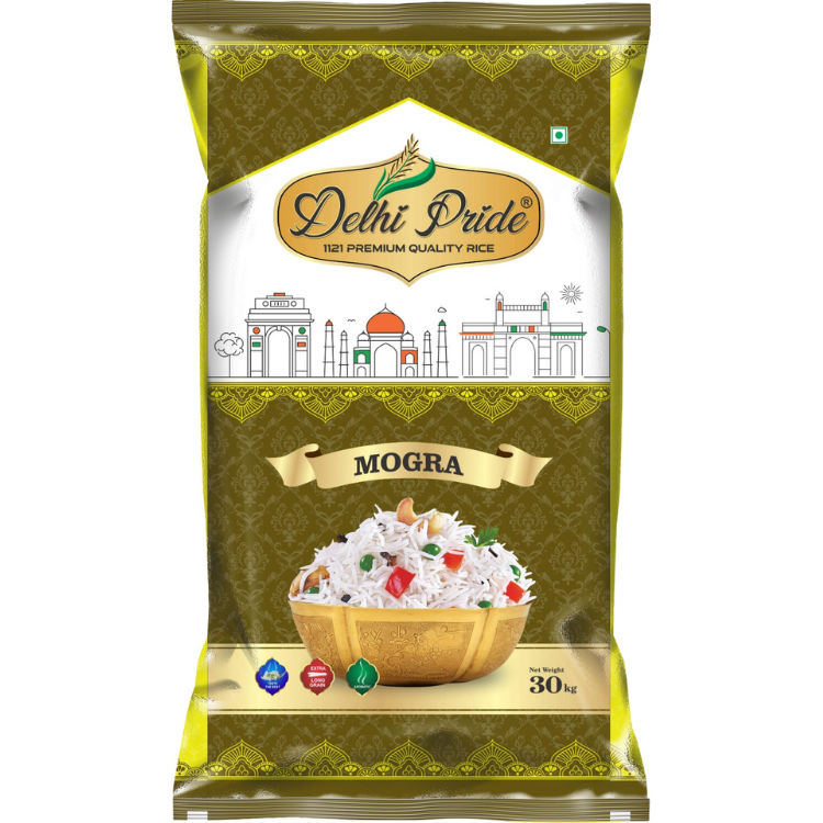 Delhi Pride Mogra Premium Rice in Ludhiana at ₹ 34 ₹ 42 Kg