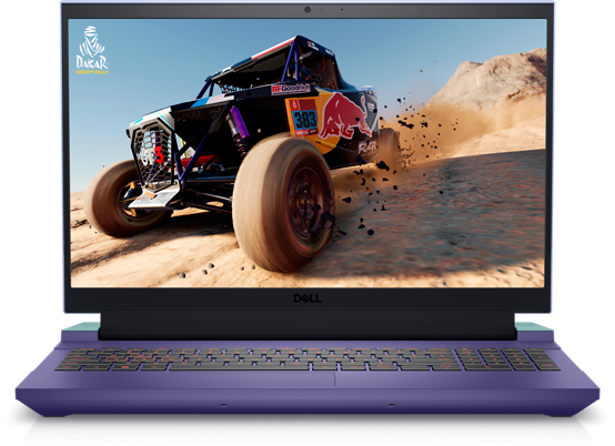 DELL G15 Gaming Laptops (Windows 11 Home, RAM 16 GB, 512 GB, Intel Core i7-13650HX, 13th Gen, NVIDIA GeForce RTX 4050, 15.6 in, Pop Purple with Neo Mint thermal shelf)