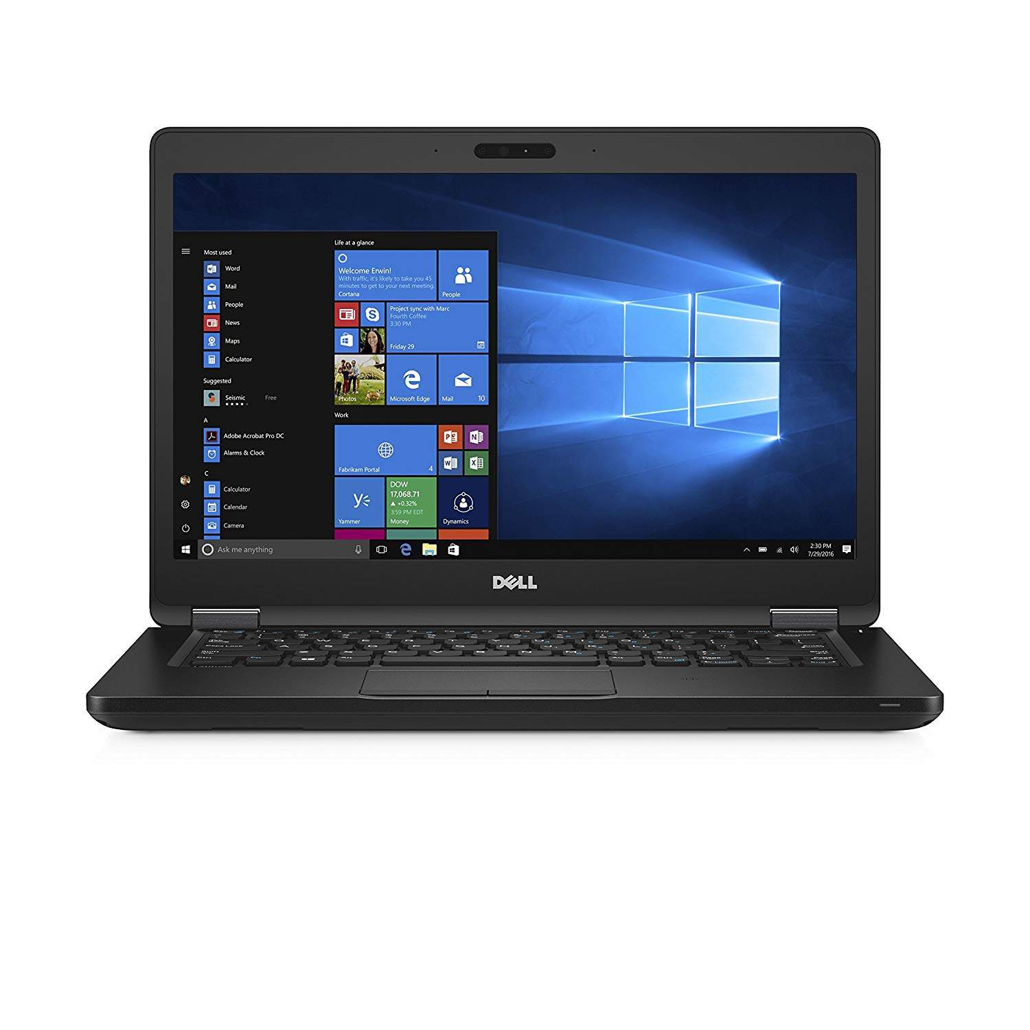 DELL Latitude 5480 Laptop HD Anti-Glare LCD, Intel Core, 7th