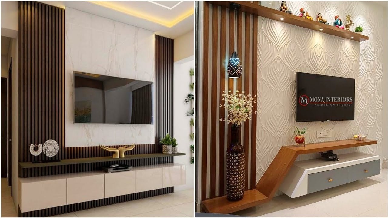 Tv unit pvc panel discount