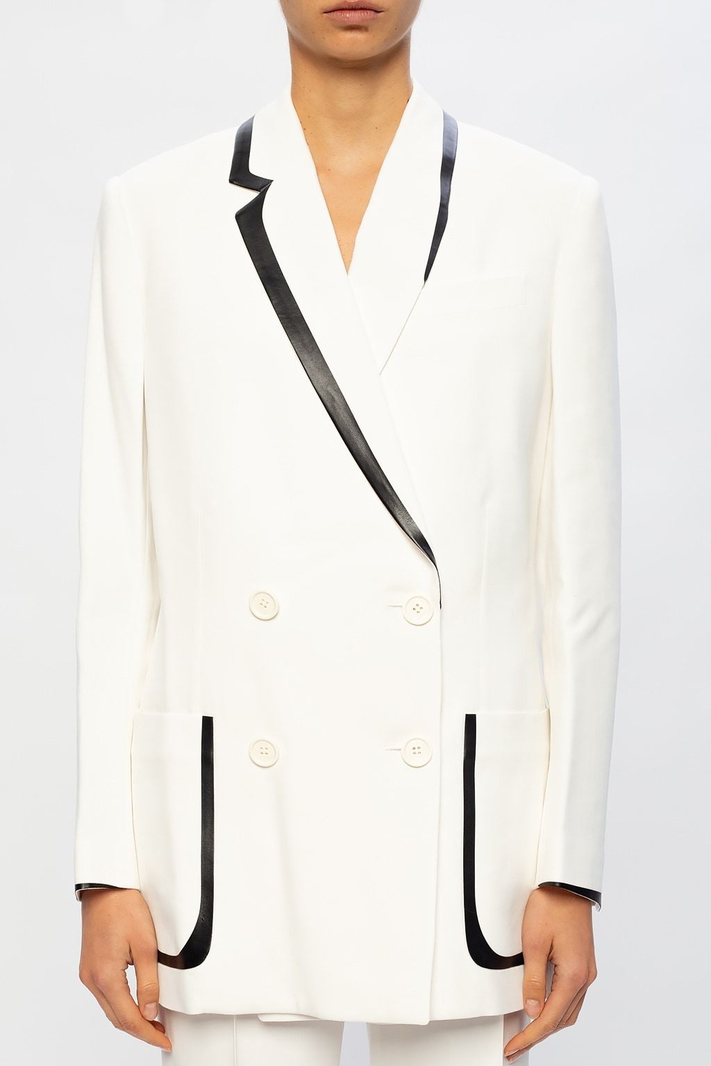 Designer Cotton White Blazer For Women in Kottayam at ₹ 2,500