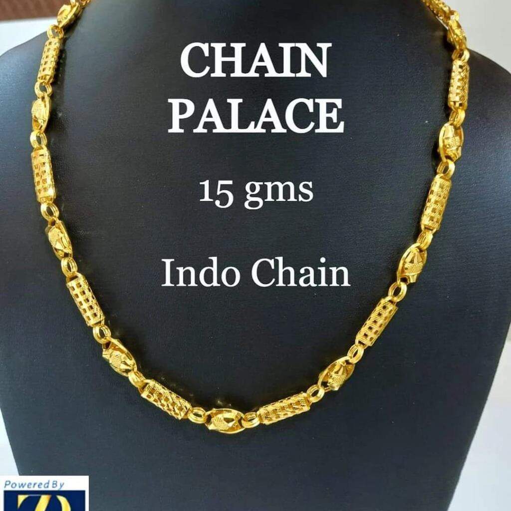 Designer Gold Indo Chain 15 Gms in 
