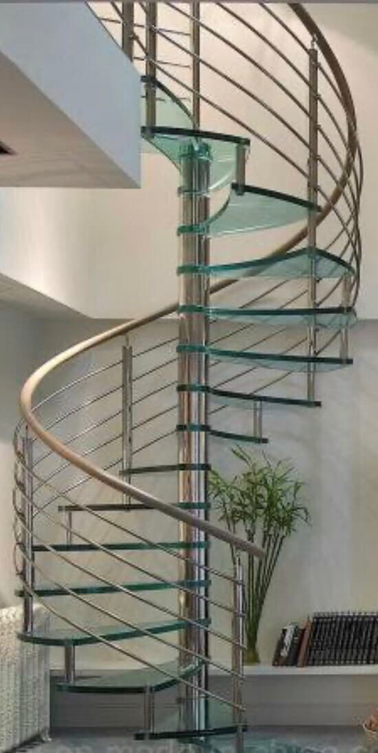 Designer Interior Stainless Steel Spiral Staircase in Rajahmundry at ...