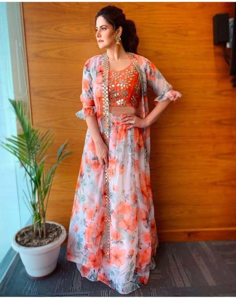 Designer Western Plain Cotton Dress Casual, Party S to 2XL