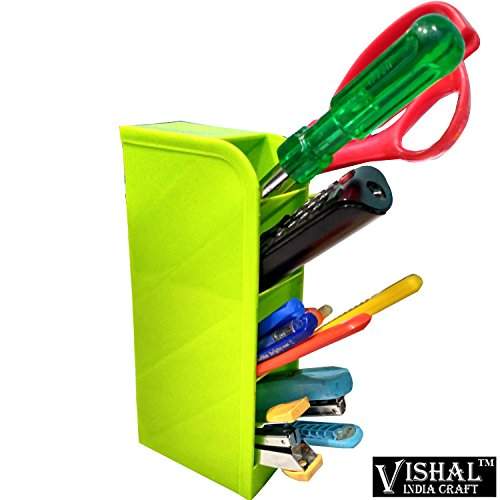 Buy Desk Organiser For Office Table Pen Stand Pen Holder For Study Table Office Table Best Desk Organiser In Plastic Gift Item By Vishal India Mart Features Price Reviews Online In India