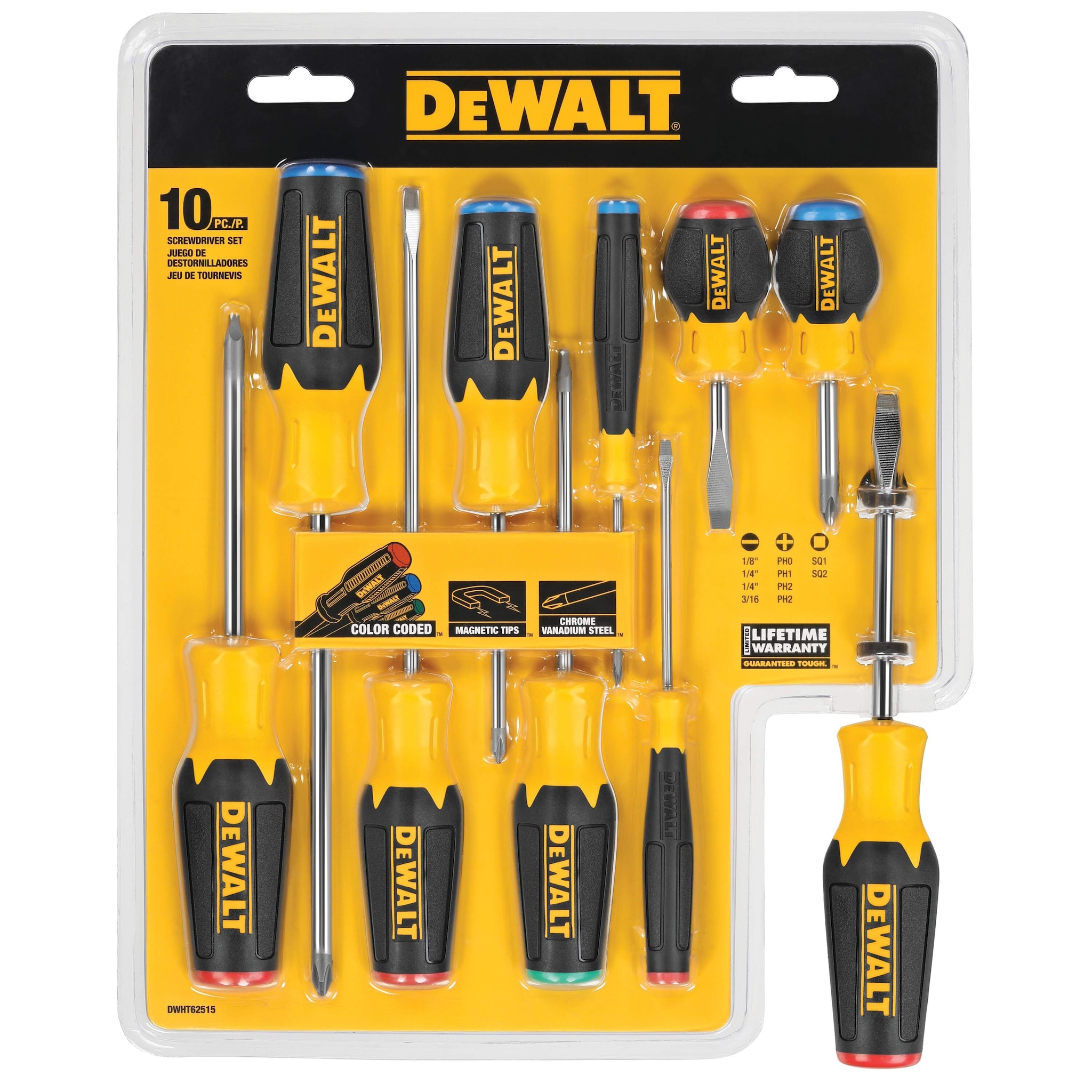 DEWALT DWHT62515 10 Pc Screwdriver Set Ca in Mehsana at best price