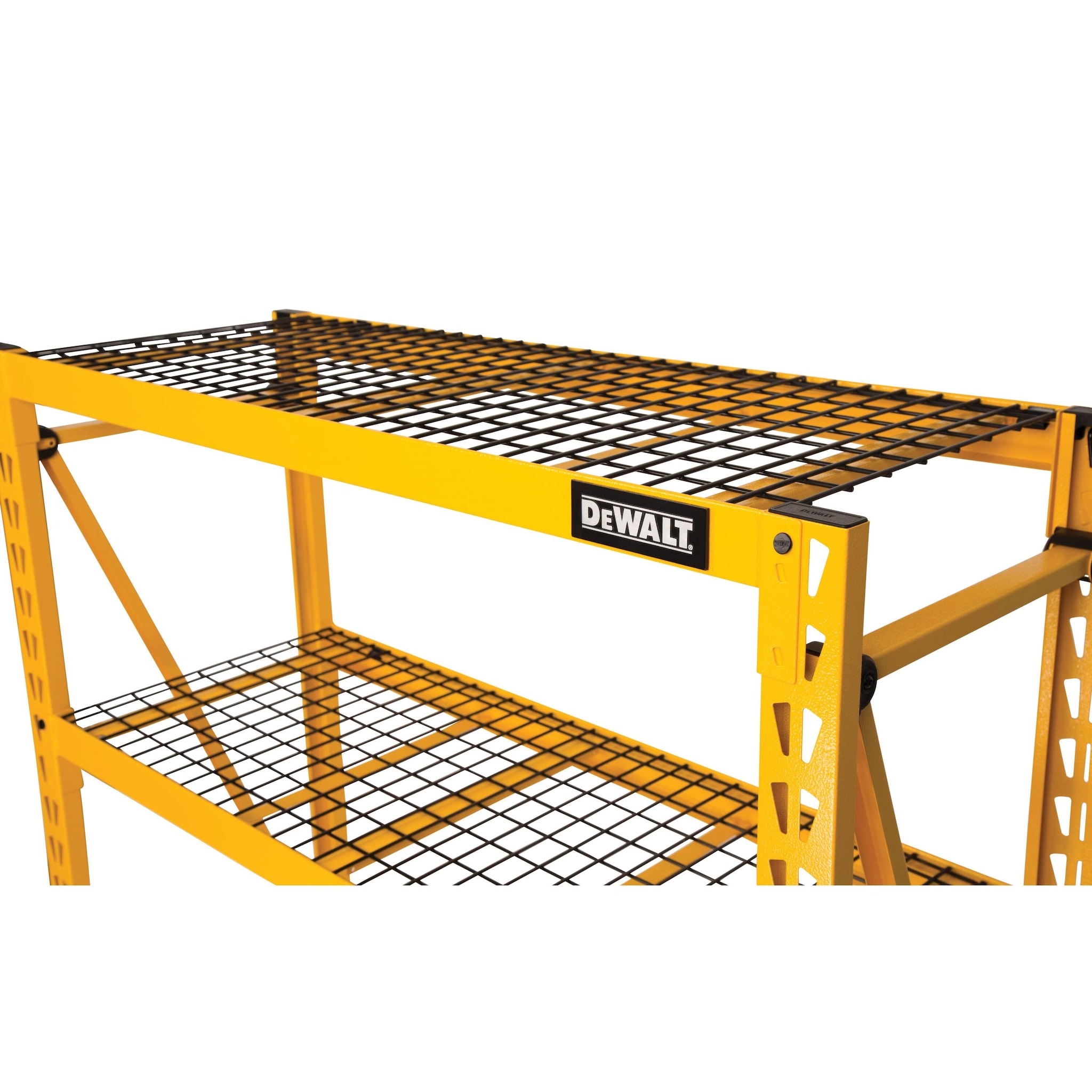 DEWALT DXST4500-W 3-Shelf 4' Steel Wire Shelf Industrial Storage Rack