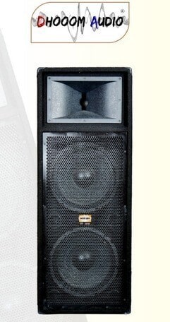 Cabinet Double Dj Box Dhoom-Audio-Woofer-DJ-Speaker-Cabinet-Dual