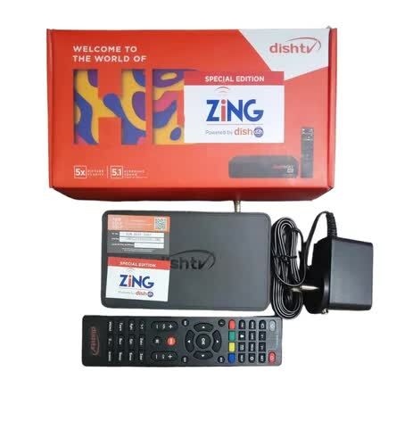 Dish TV Zing Super FTA HD Box in Jalandhar at ₹ 1,300 Pc by