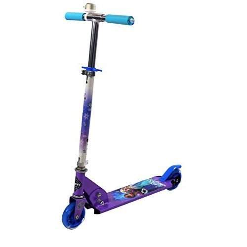 Buy Disney Frozen Anna Amp Elsa Folding Kids Scooter With Light Up Wheels Features Price Reviews Online In India Justdial
