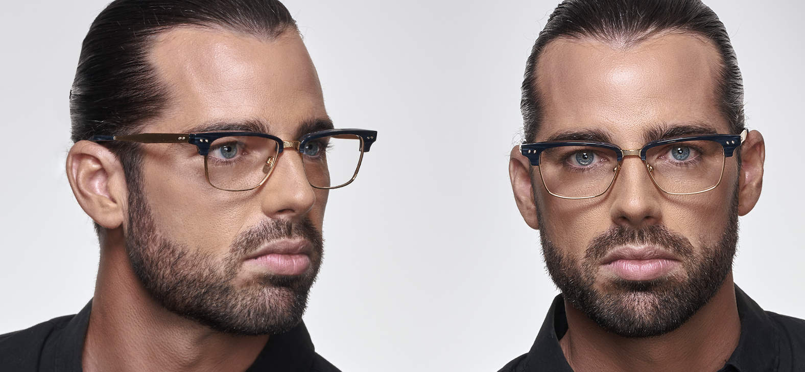 Dita Statesman Three Mens Optical Glasses DRX-2064-E-NVY-GLD-52-Z 
